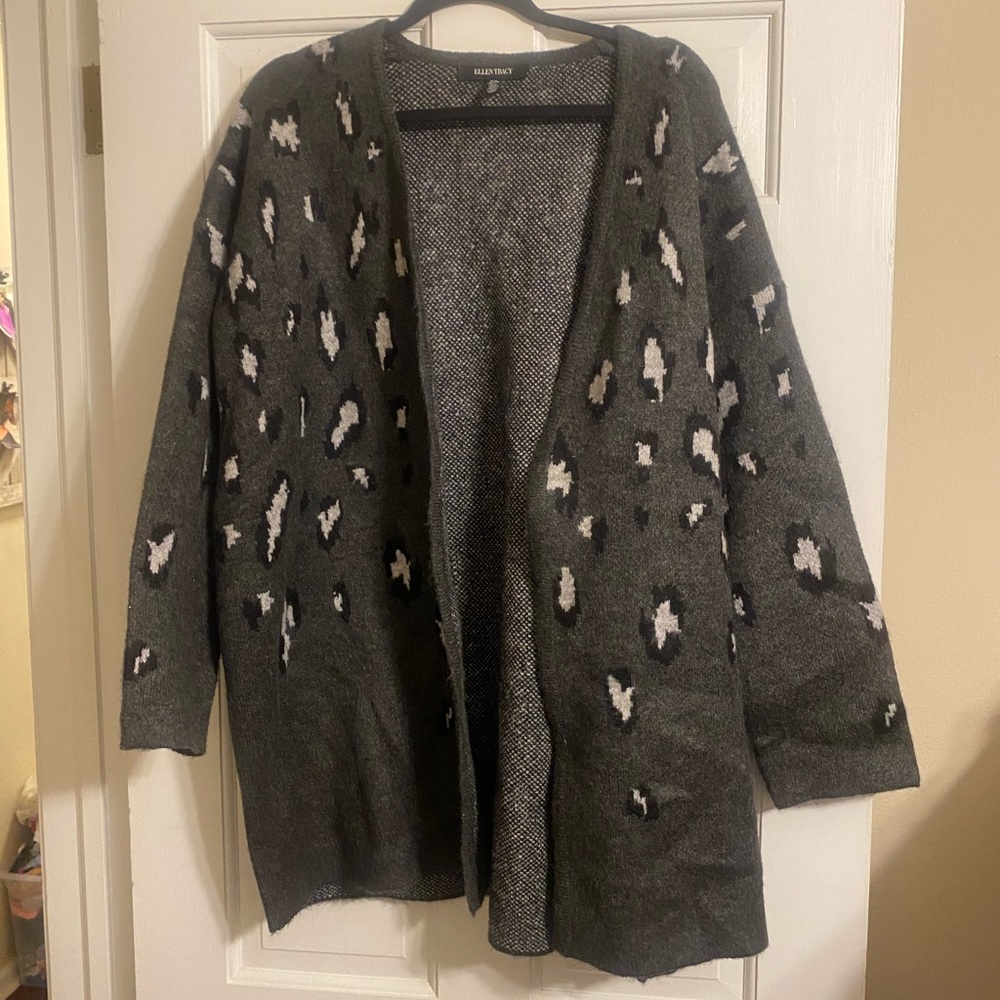 Cheetah Print Cardigan